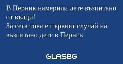 В Перник намерили дете възпитано...