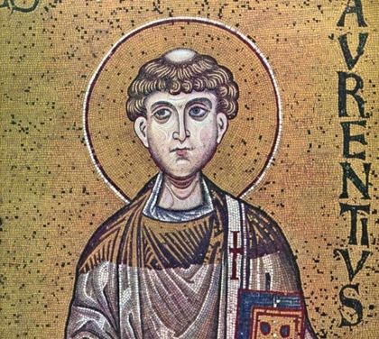 10 август – Ден на св. Лаврентий – закрилник на готвачите