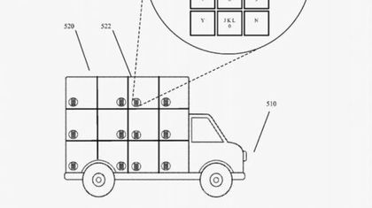 Google патентова смоуправляващ се камион за доставки