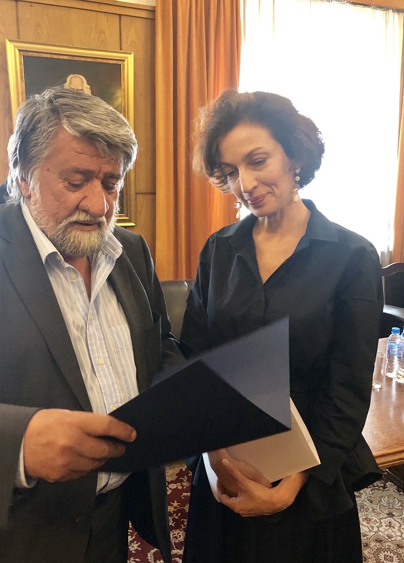 Вежди Рашидов към Одре Азуле: „Желязната църква „Свети Стефан“ е шедьовър, мястото й е в Юнеско