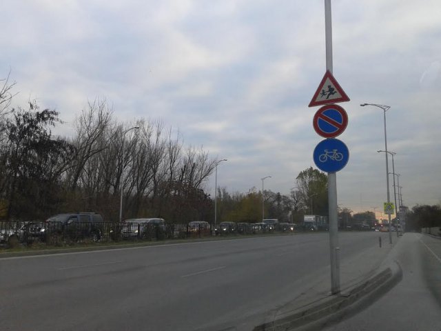Кошмарно задръставане на бул.