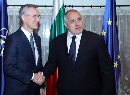 Започна работната вечеря на премиера Бойко Борисов и генералния секретар на НАТО Йенс Столтенберг