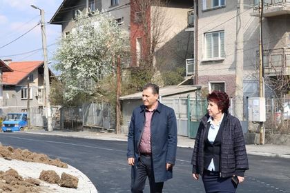 Перник: Готова е новата улица, която ще свърза Западния парк с Парка на предизвикателствата
