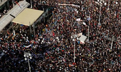 Хиляди на протест в Хърватия за по-добро образование