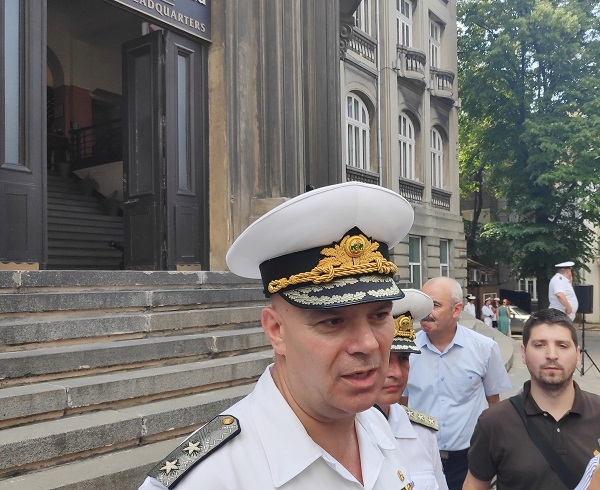 Контраадмирал Кирил Михайлов, началник на ВМС: Новите кораби са свързани с изграждането на бъдещите Военноморски сили