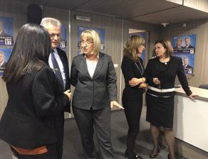 Всички министри на ГЕРБ очакват резултатите от вота