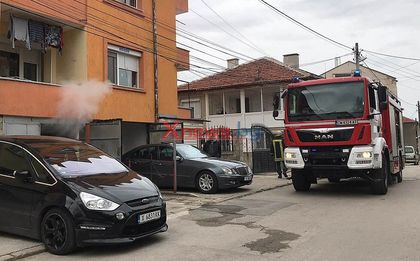 Пожар в котелно помещение на кооперация