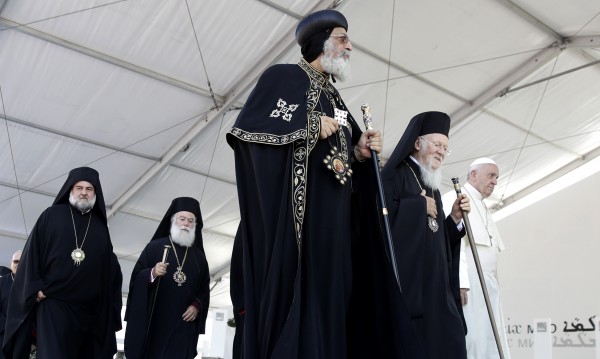 Папата се помоли за християните в Близкия изток
