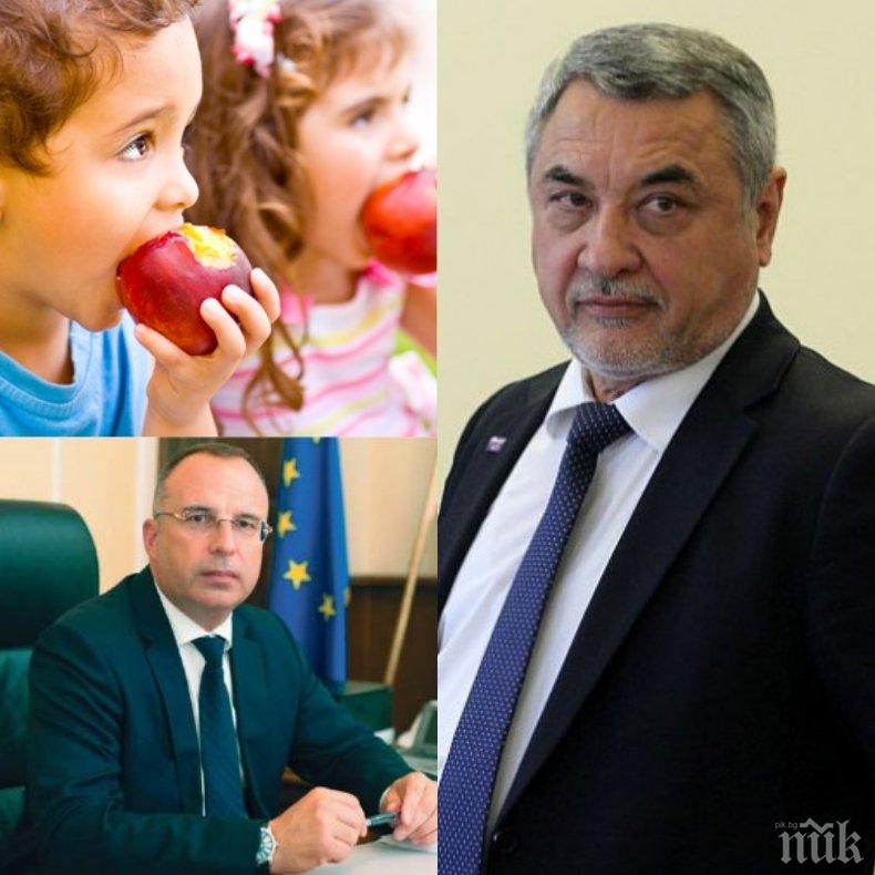 Валери Симеонов тушира Порожанов за лобистки закон
