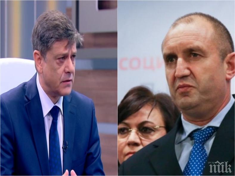 ЕКСКЛУЗИВНО! Генерал Попов с остра критика към Румен Радев: Като има данни за лобизъм да се обади на главния прокурор!