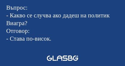 Въпрос: - Какво се случва ако дадеш...