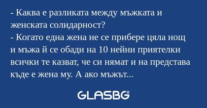 Каква е разликата между мъжката...