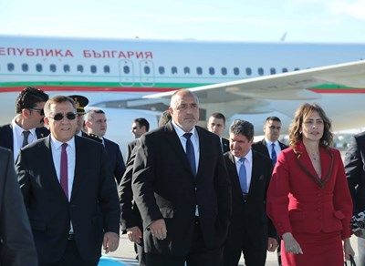 Бойко Борисов кацна в Истанбул за откриването на третото летище (Снимки)