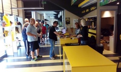 Сериозен интерес към билетите за първия мач на Ботев в Коматево за сезона СНИМКА