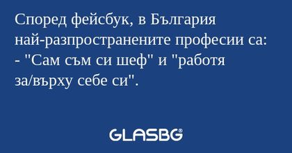 Според фейсбук, в България най-разпространените...