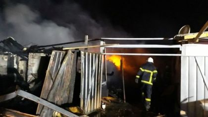 Пожар на Бъдни вечер в