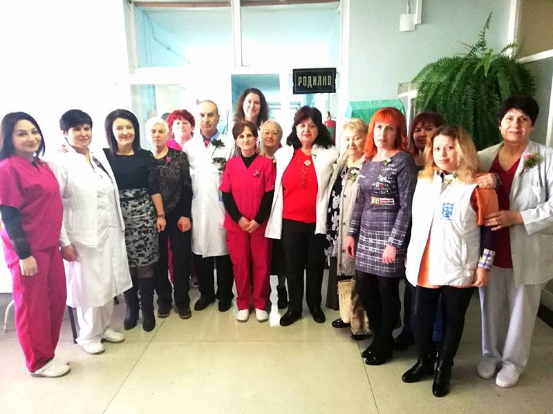 Кметът на Каварна Нина Ставрева поздрави всички специалисти – лекари, акушери и медицински работници по случай Бабинден