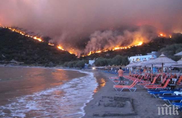 Няма да повярвате как е тръгнал пожарът-убиец до Атина