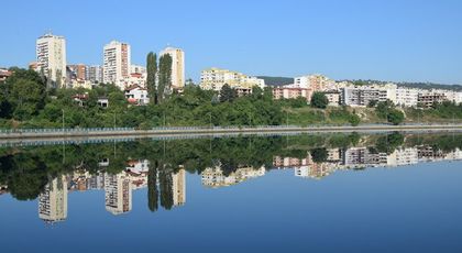 Уникална снимка на Водното огледало в Кърджали