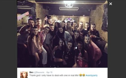 СНИМКА: Когато и ФА не може да те отърве от Варди...