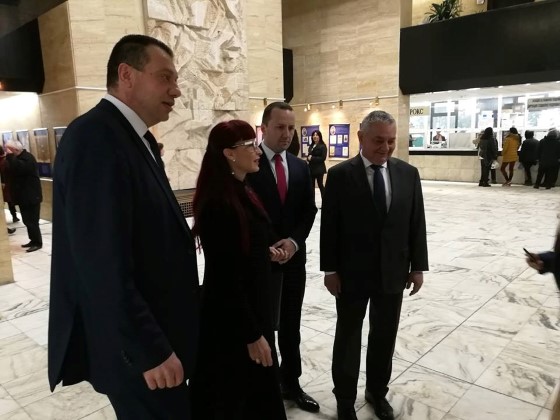 Народните представители от ПП ГЕРБ – Благоевград участваха в откриването на изложбата „140 години от Учредителното събрание и приемането на Търновската конституция“