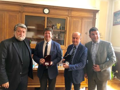 Председателят на Комисията по културата и медиите Вежди Рашидов се срещна с испански мениджъри в културата