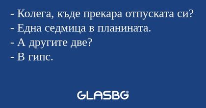 Колега, къде прекара отпуската...