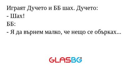 Играят Дучето и ББ шах. Дучето...