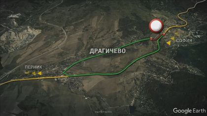 Драгичево излиза на протест заради затворен изход от селото към София
