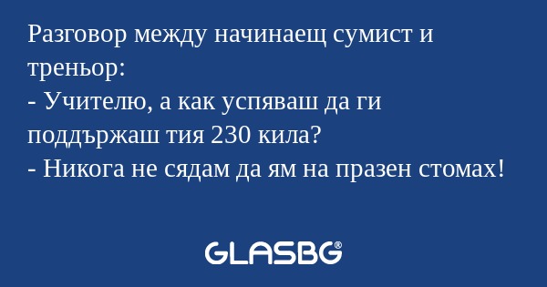 Разговор между начинаещ сумист...