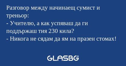 Разговор между начинаещ сумист...