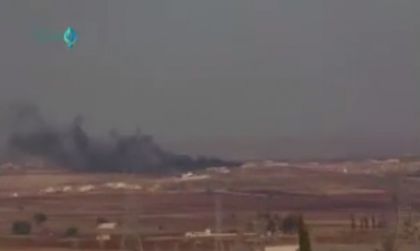 Военен самолет се разби край Алепо