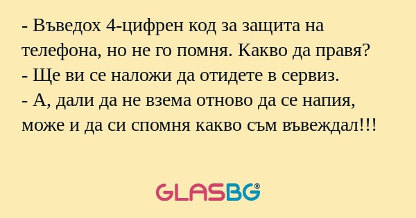 Въведох 4-цифрен код за защита...
