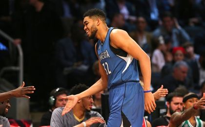 Център на Минесота стана Новобранец на годината