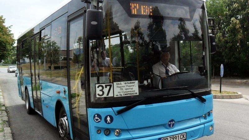 От днес автобус №37 в Пловдив е с удължен маршрут