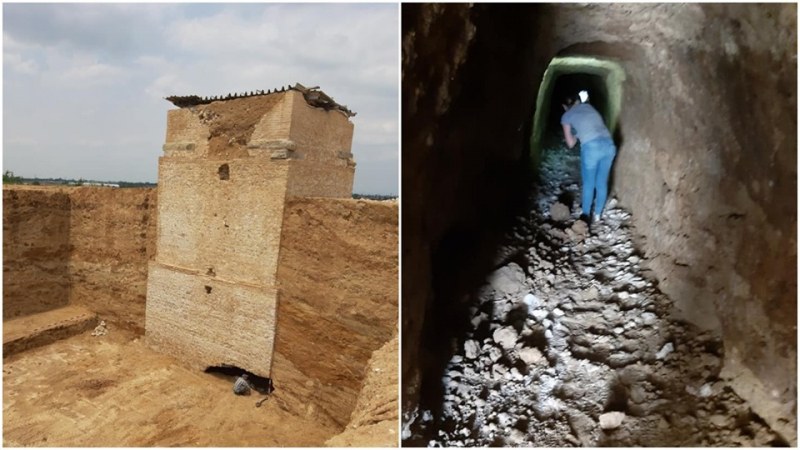 Откриха входа на тунела, през който иманяри са опитали да изнесат съкровищата на Малтепе