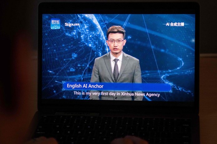 Китай започна да експортира виртуални телевизионни водещи