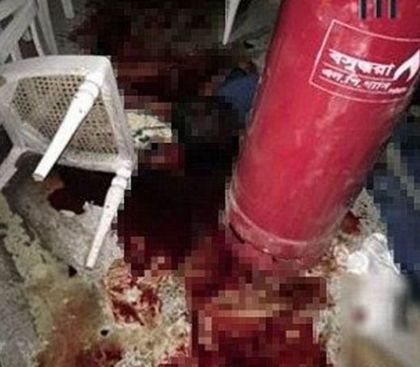 „Ислямска държава” разпространи брутални СНИМКИ от касапницата в Бангладеш (18+)