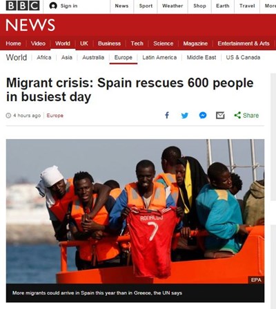 600 мигранти бяха спасени на испанския бряг само за 24 часа