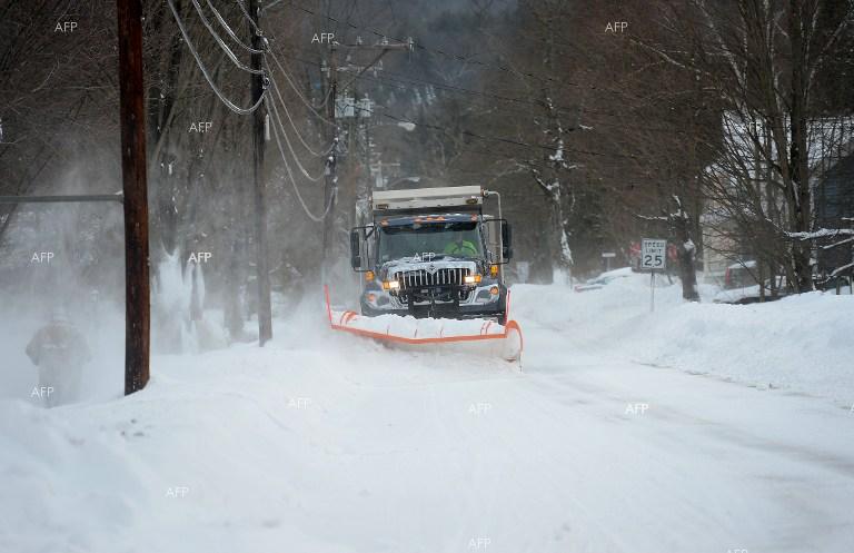 A1 On (Македония): Сняг покри Балканите, в Сърбия достигна над половин метър