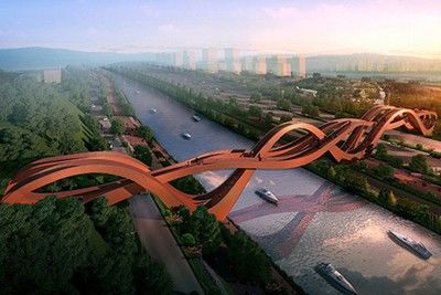Холандци сътвориха мост като възел