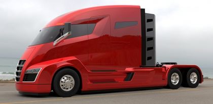 Анонс на електрическият влекач Nikola One