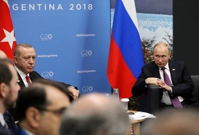 Ердоган разговаря с Путин в Буенос Айрес, предстои да се срещне и с Тръмп