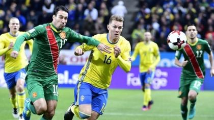 България загуби с 0:3 като гост на Швеция