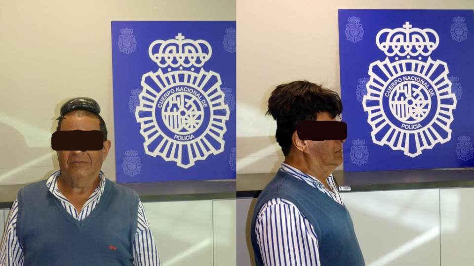 Испанската полиция спипа пътник, скрил половин килограм кокаин в перуката си