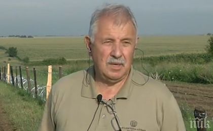 УНИКУМ! Слагат вълчата урина срещу румънските глигани в тарелки до оградата