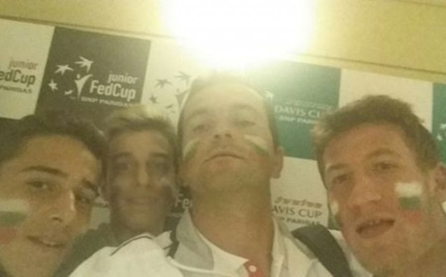 Националите ни срещат континентални шампиони на Junior Davis Cup