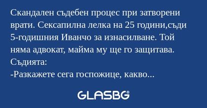 Скандален съдебен процес при затворени...