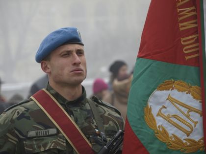 Възстановка на Априлското въстание в Перущица