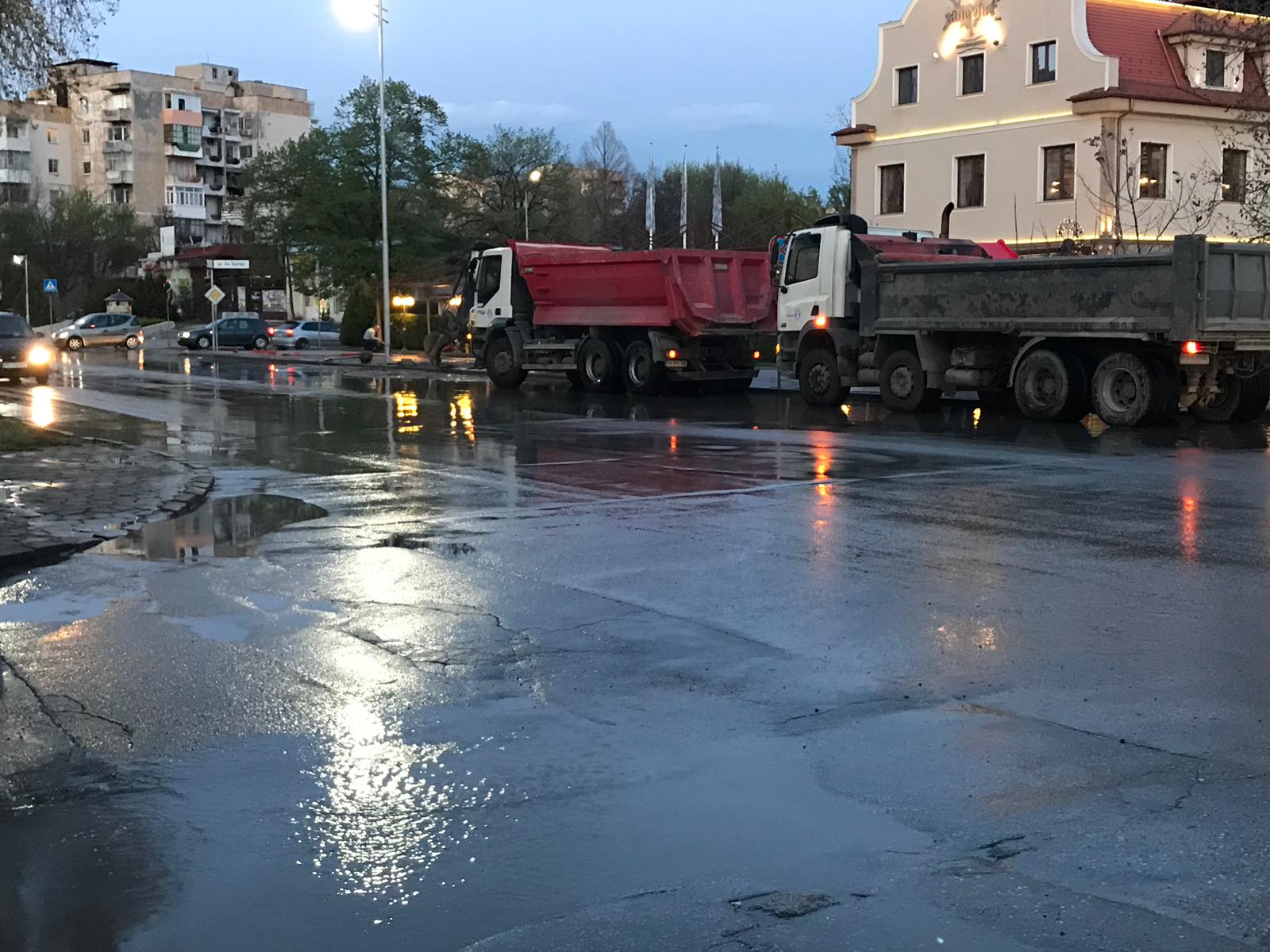 СНИМКИ: Тежка ВиК авария  в Тракия